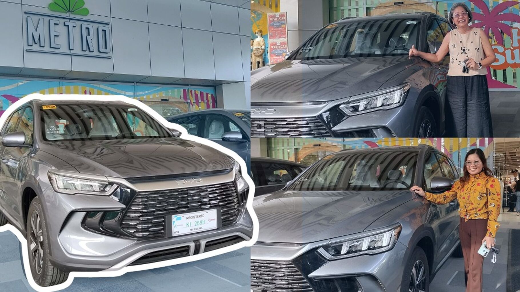 The Metro Store Wish Upon A Car Promo: Two winners drive home brand-new BYD Sealion 5 DM-i Units