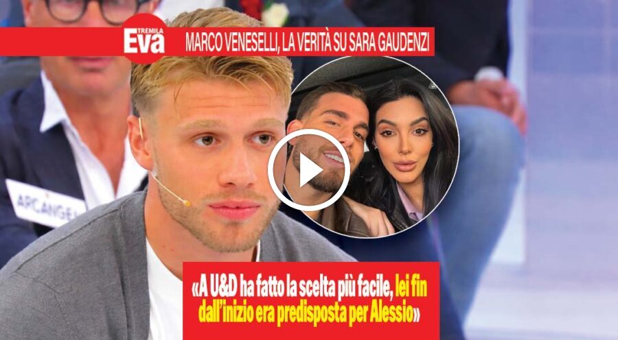 Marco Veneselli su Sara Gaudenzi: &laquo;sognavo un altro finale&raquo;