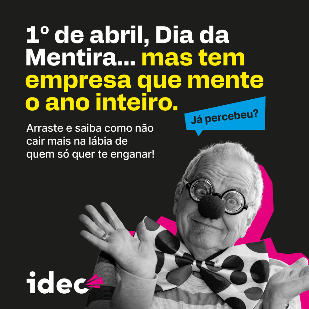 [Consumo Sustent&aacute;vel] O que &eacute; greenwashing (1 de abril) - Post 1 | De Olho no Greenwashing