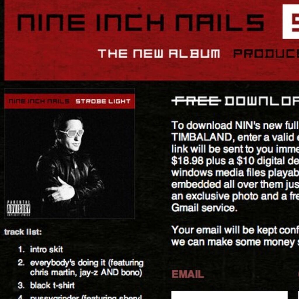 Trent Reznor still has music's best April Fools&rsquo; prank ever