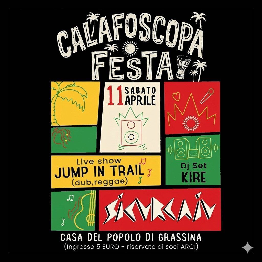 11 Aprile 2026: Calafoscopa [Jump in Trail + Kire DJ Set]