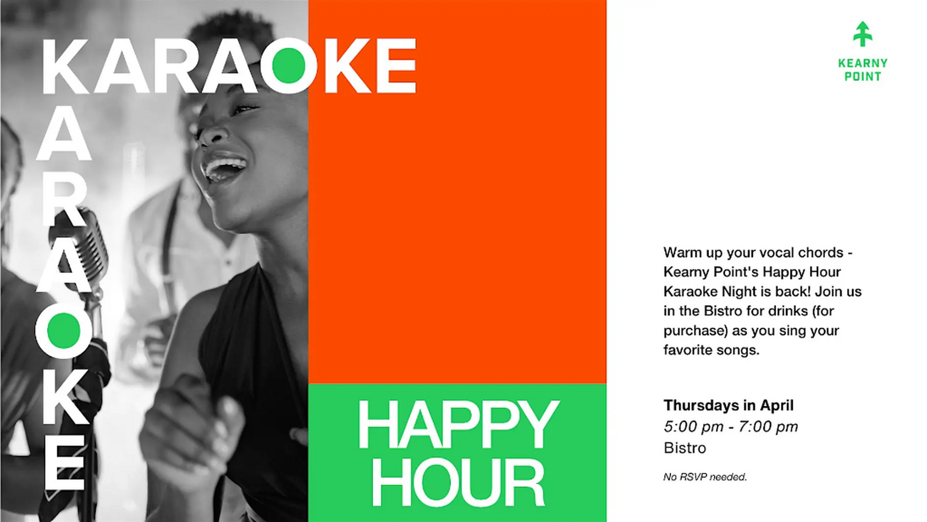 Karaoke Happy Hour