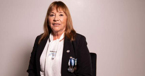 Alicia Reynoso: la veterana de Malvinas que luch&oacute; d&eacute;cadas contra el olvido