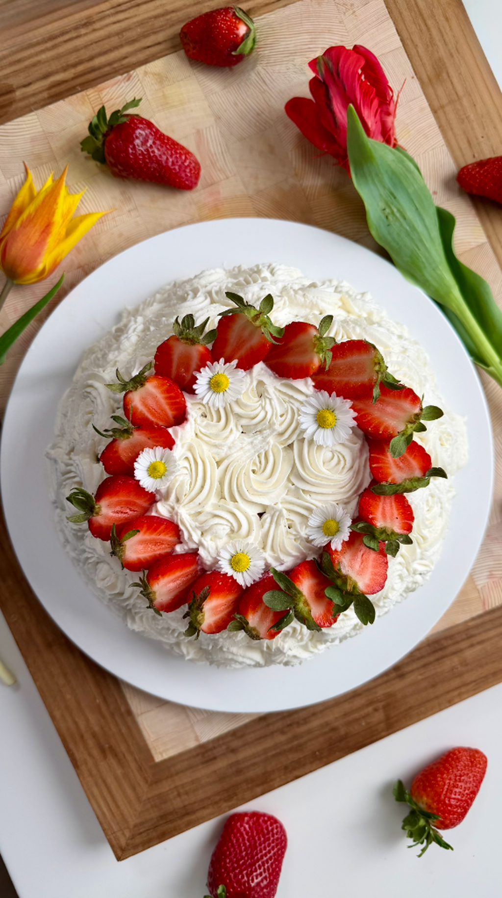Angelocakecreations - Zuccotto alle fragole