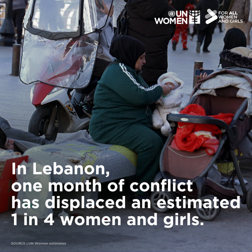 Press Briefing by UN Women on the situation for women and girls in Lebanon 