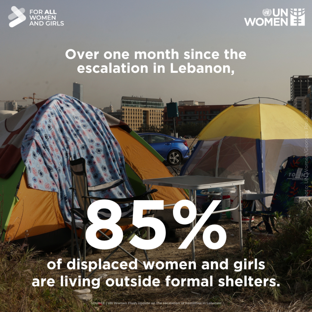 Press Briefing by UN Women on the situation for women and girls in Lebanon