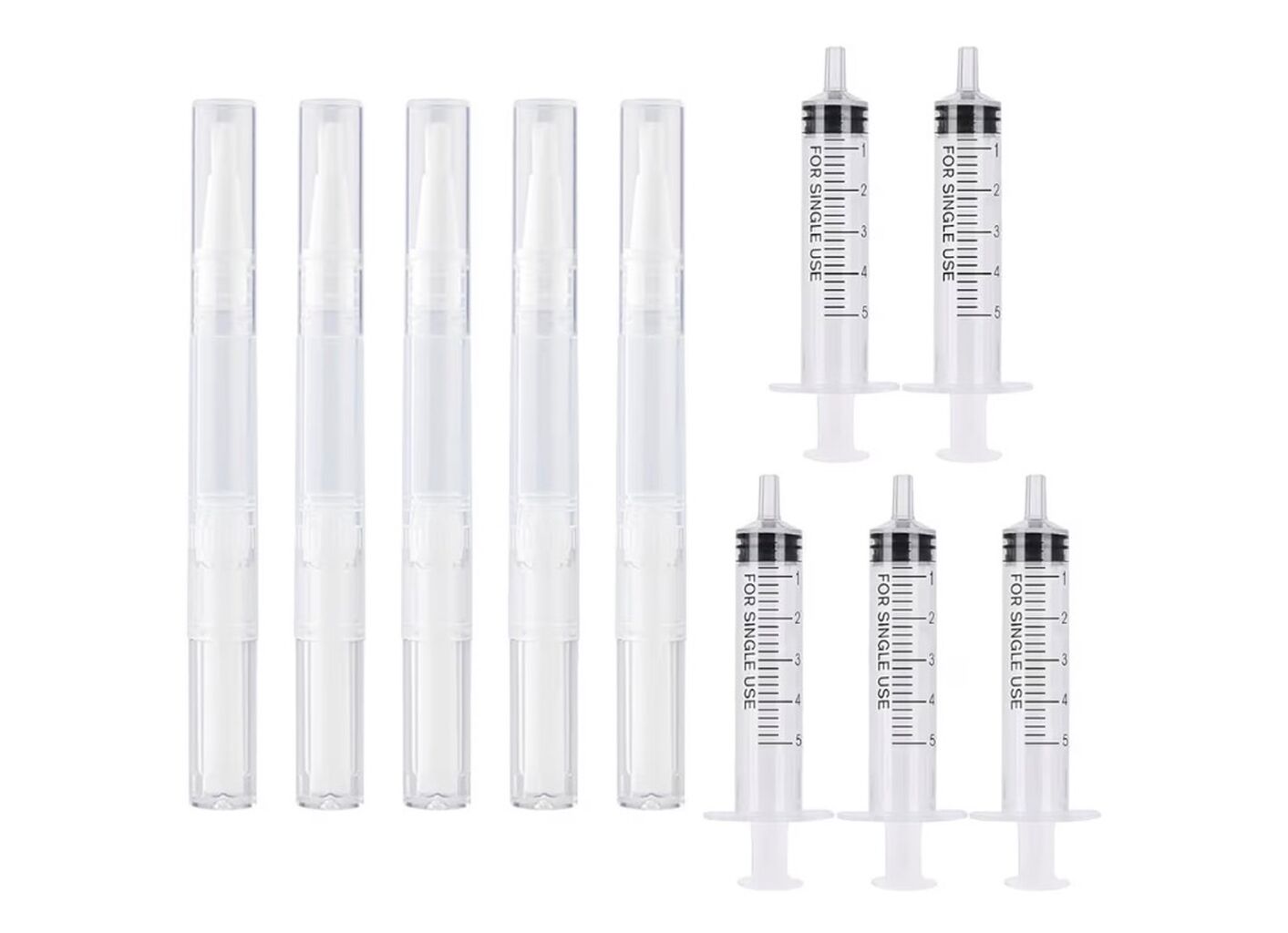 10pcs Touch Up Paint Brushes Fillable Paint Brush