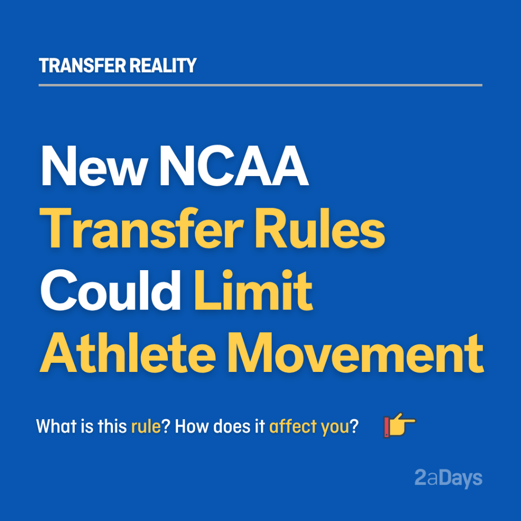 NCAA Transfer Rules Could Limit Athlete Movement