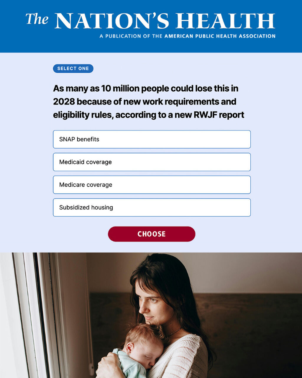 Nation's Health Quiz April 2