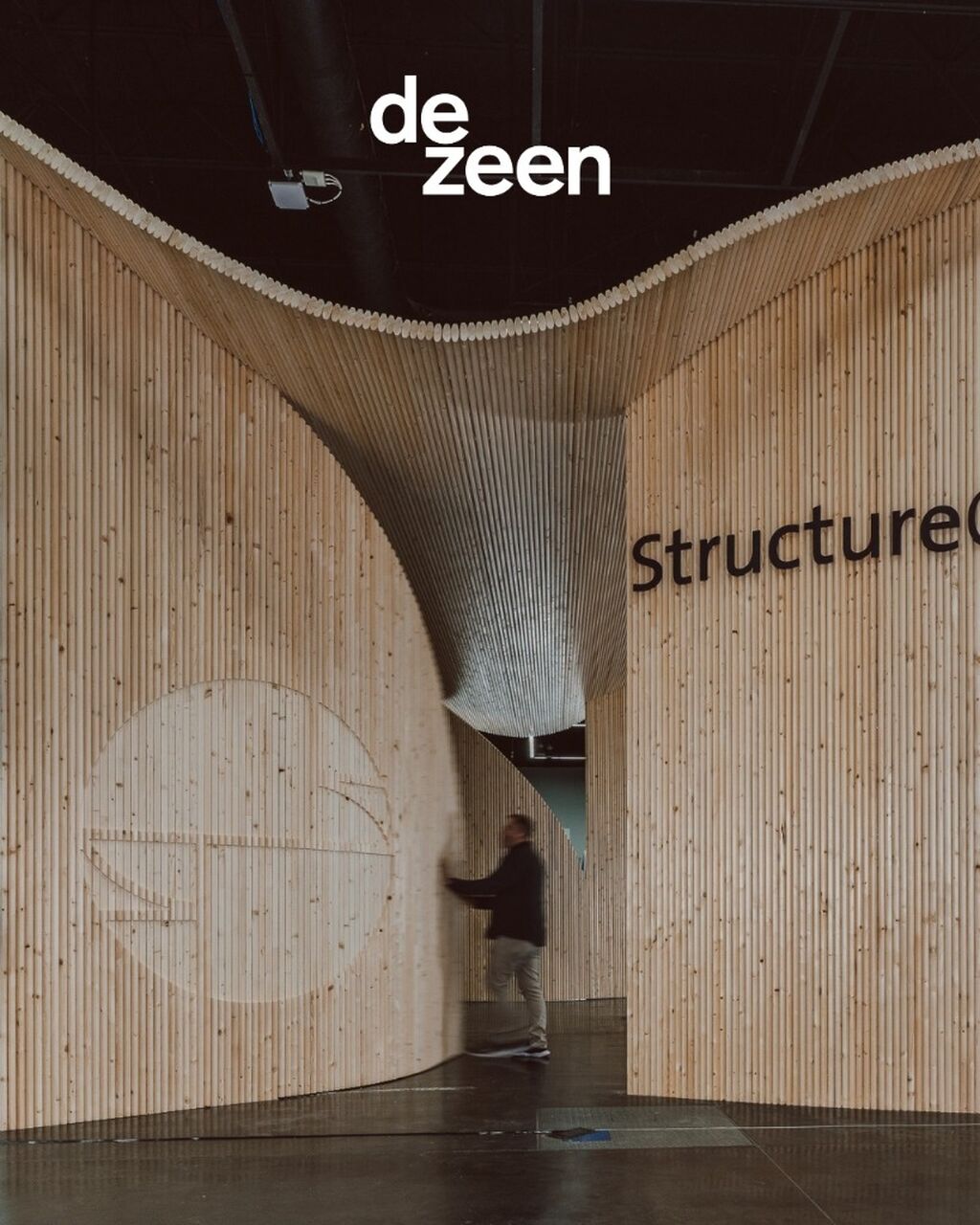 COLLABORATIVE MASS TIMBER PAVILION IN DEZEEN