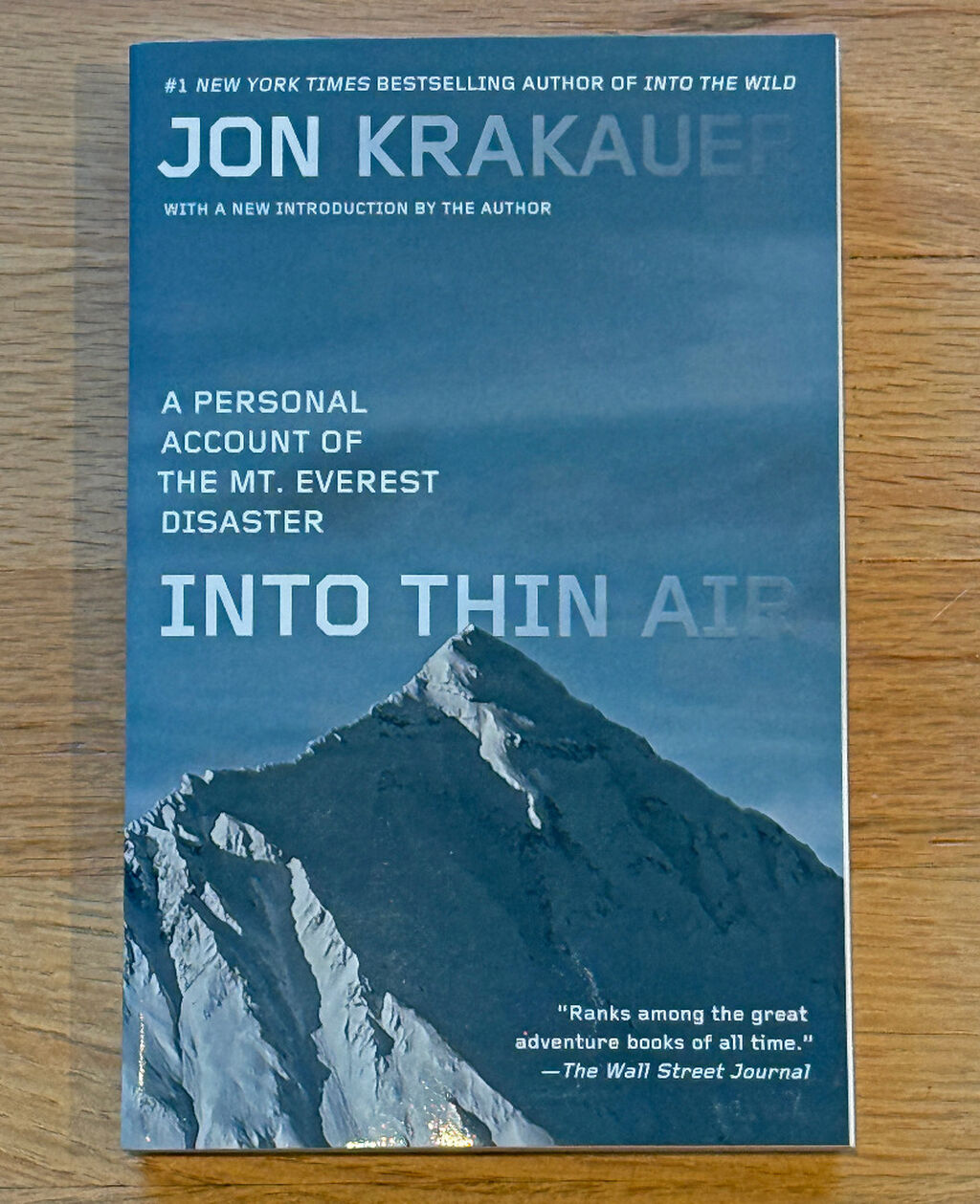INTO THIN AIR PERSONALIZED 30TH ANNIVERSARY EDITION