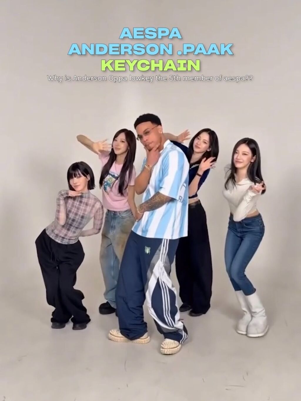 LISTEN TO AESPA & ANDERSON .PAAK'S 'KEYCHAIN' HERE