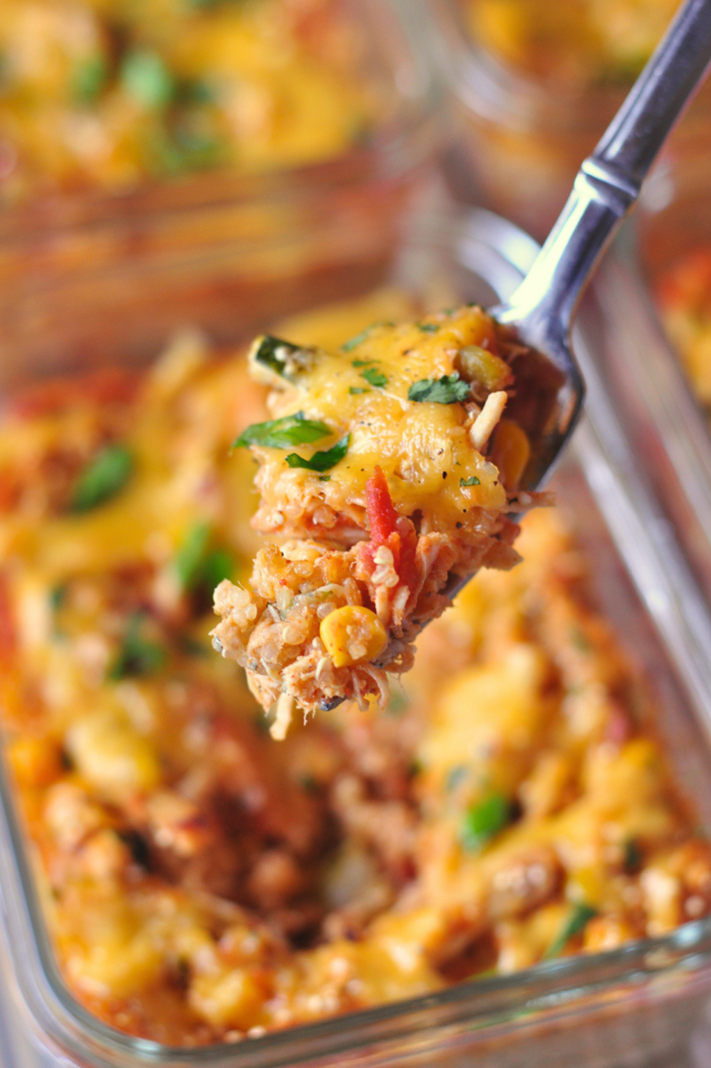 Meal Prep Chipotle Chicken Quinoa Casserole