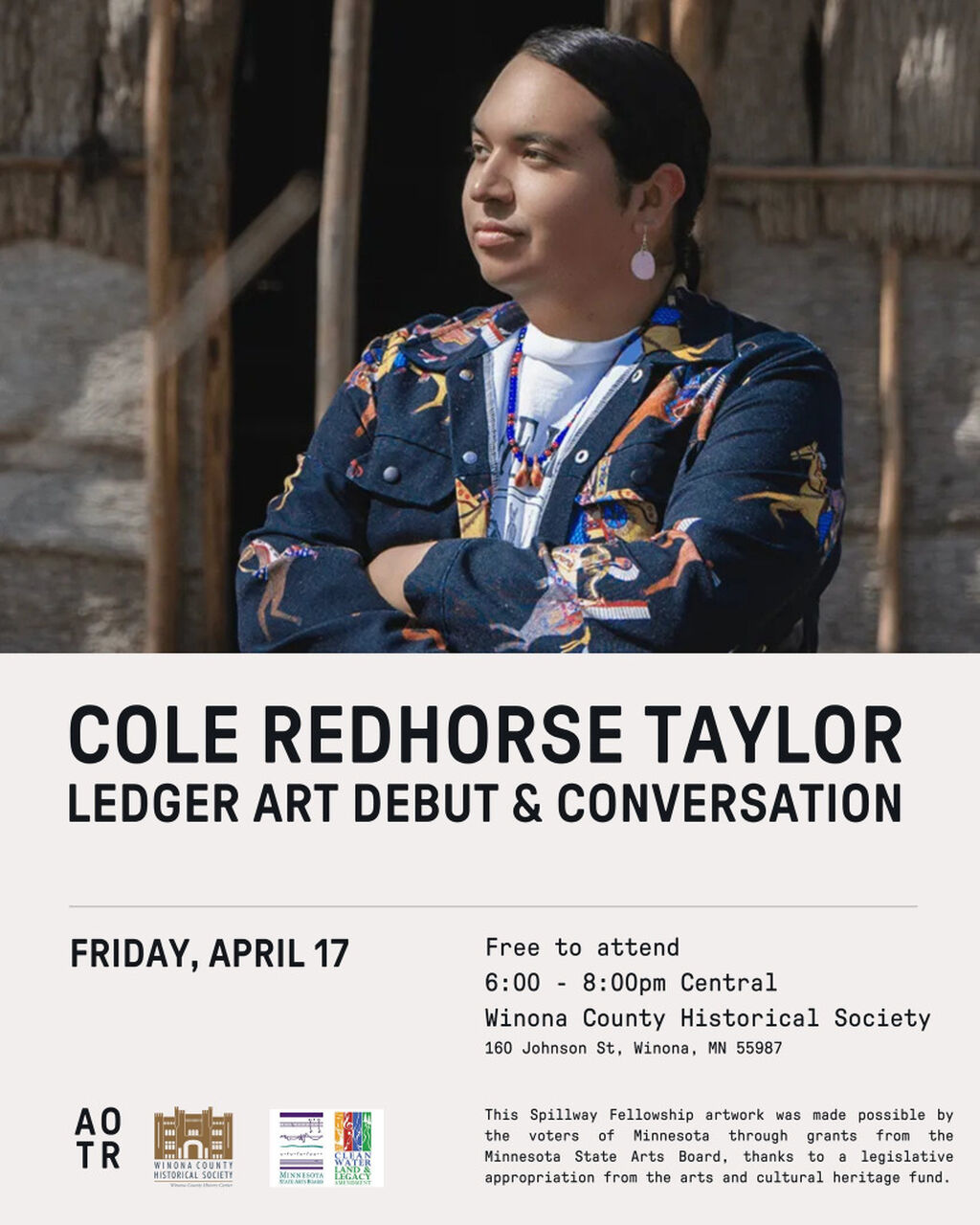 RSVP: 4/17 with Cole Redhorse Taylor