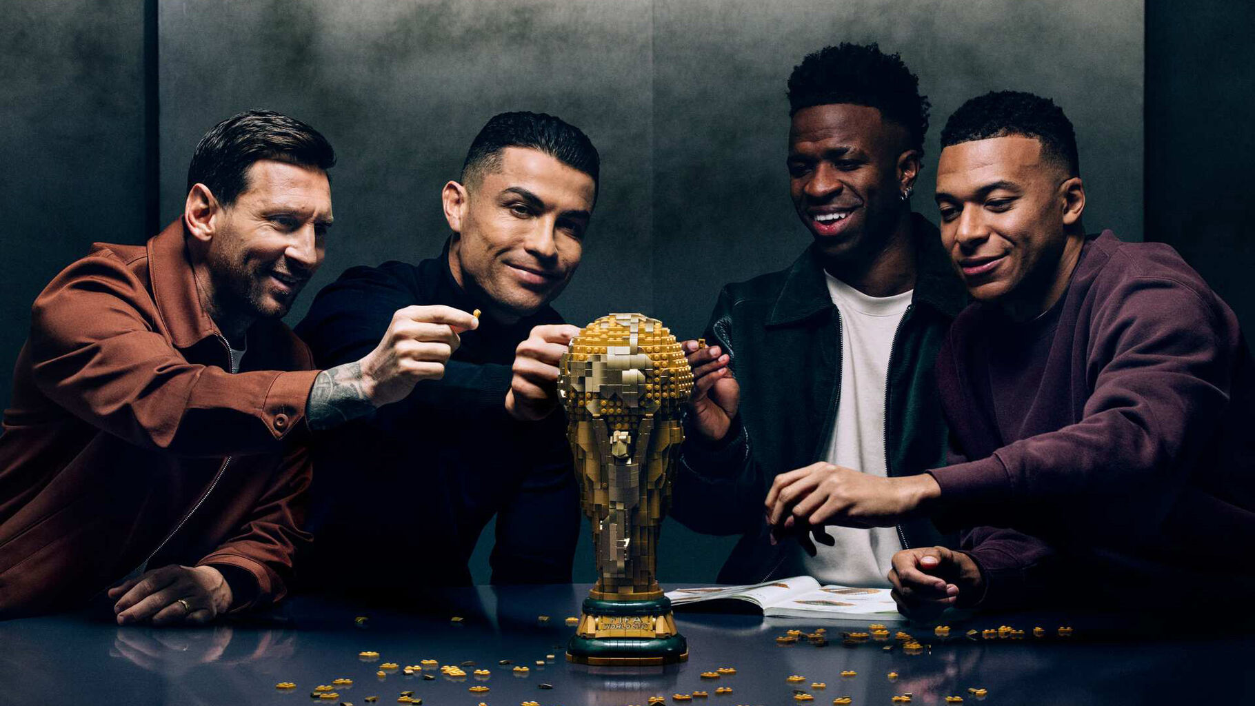 Lego unveils World Cup campaign with Messi, Ronaldo, Vini Jr. and Mbapp&eacute;