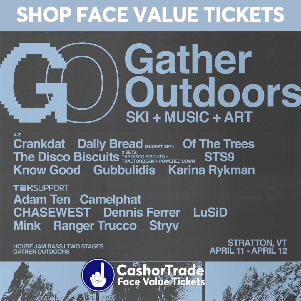 Gather Outdoors tickets for face value!