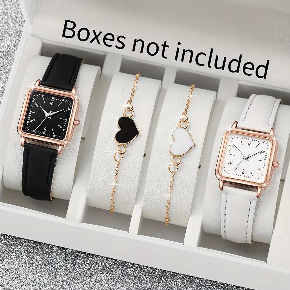 Luxury Women Watch Set with Bracelet 
