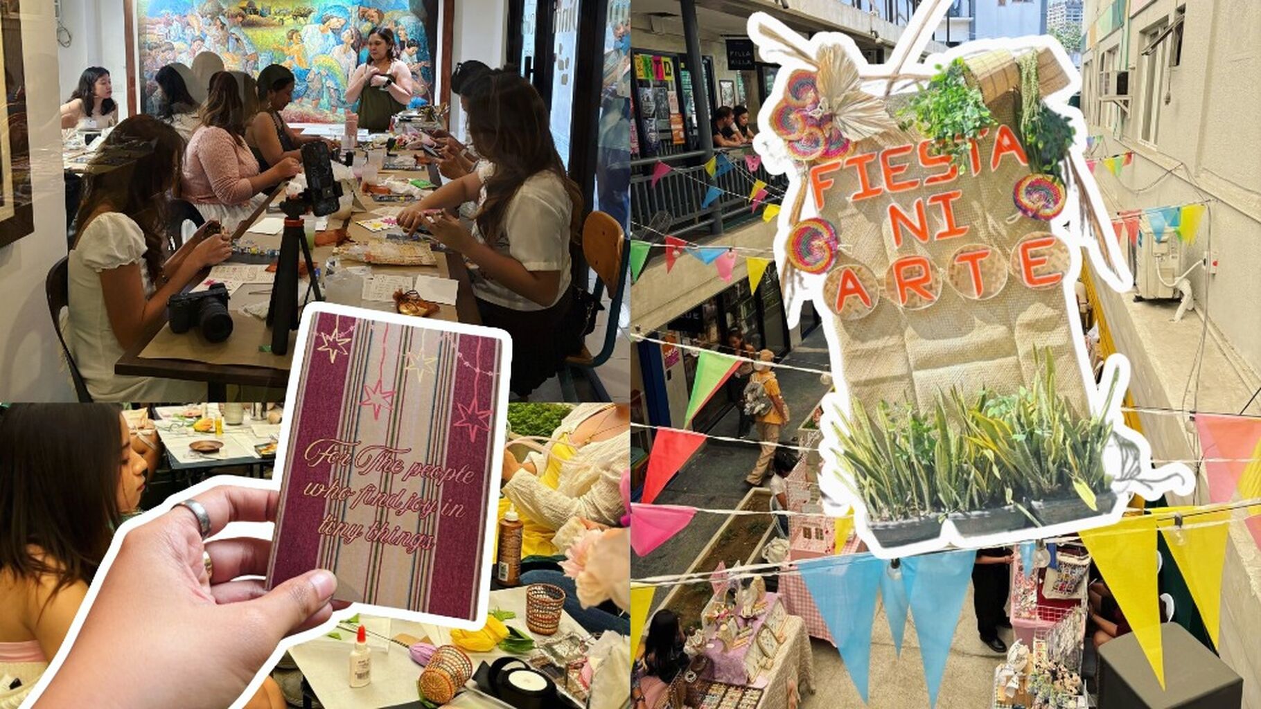 Where creatives gather, Arte Merkado&rsquo;s Arte Feast Fiesta 