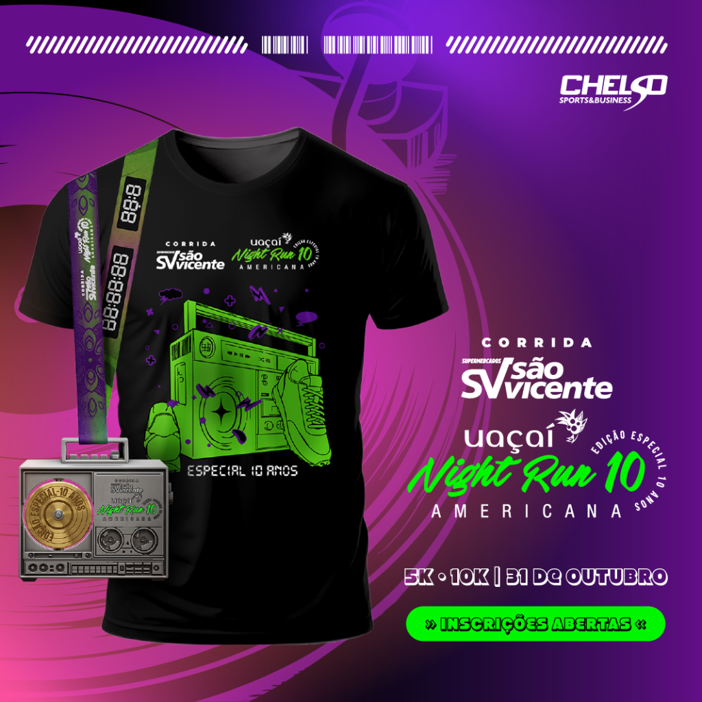 10&ordf; UA&Ccedil;A&Iacute; NIGHT RUN