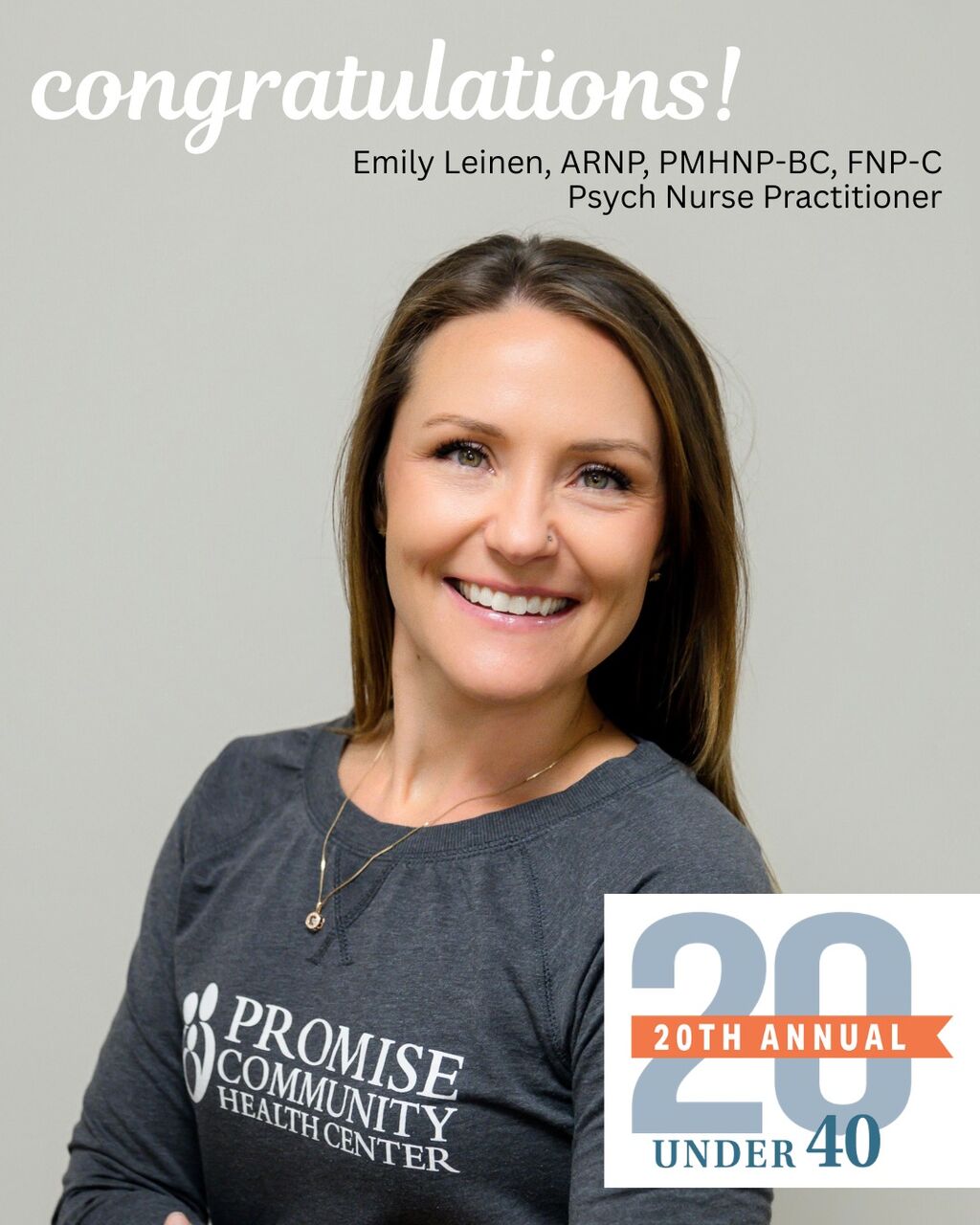 EMILY 20 UNDER 40