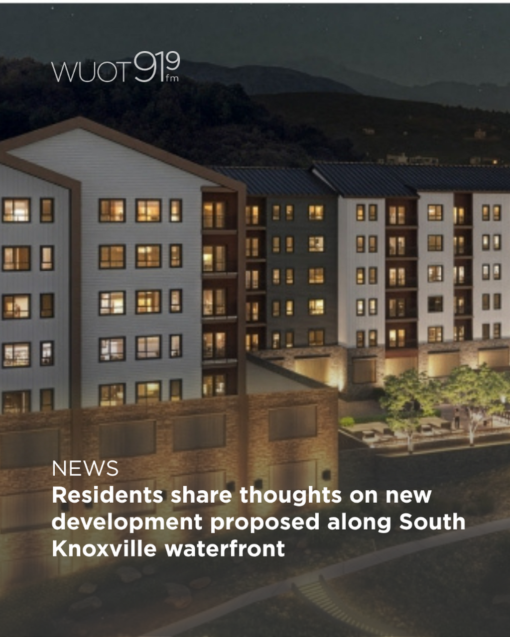 Residents share thoughts on new development proposed along South Knoxville waterfront