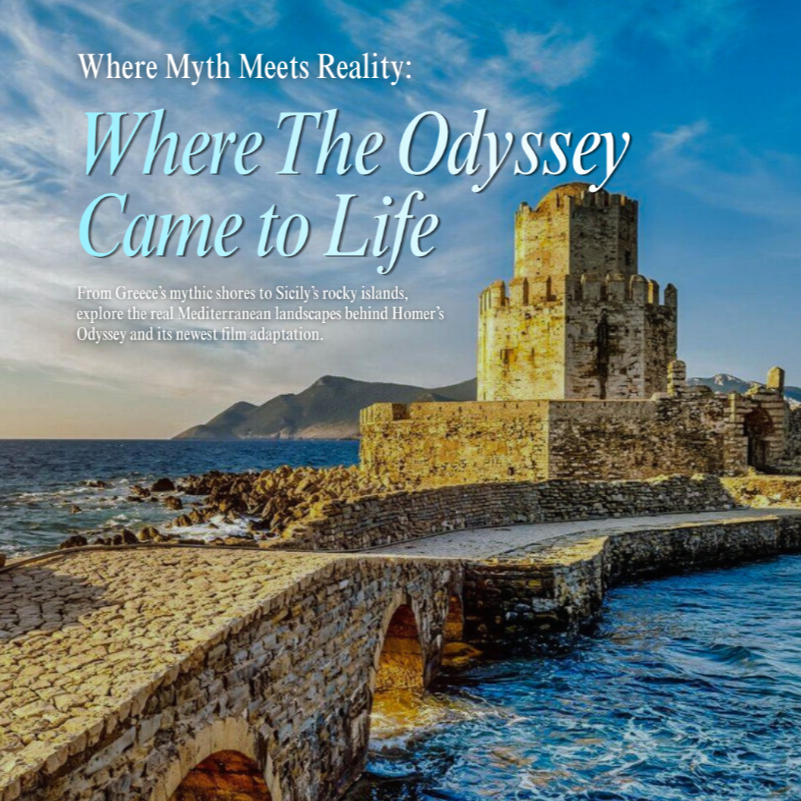 The Real Locations That Inspired the Odyssey (the Epic and the Upcoming Film)