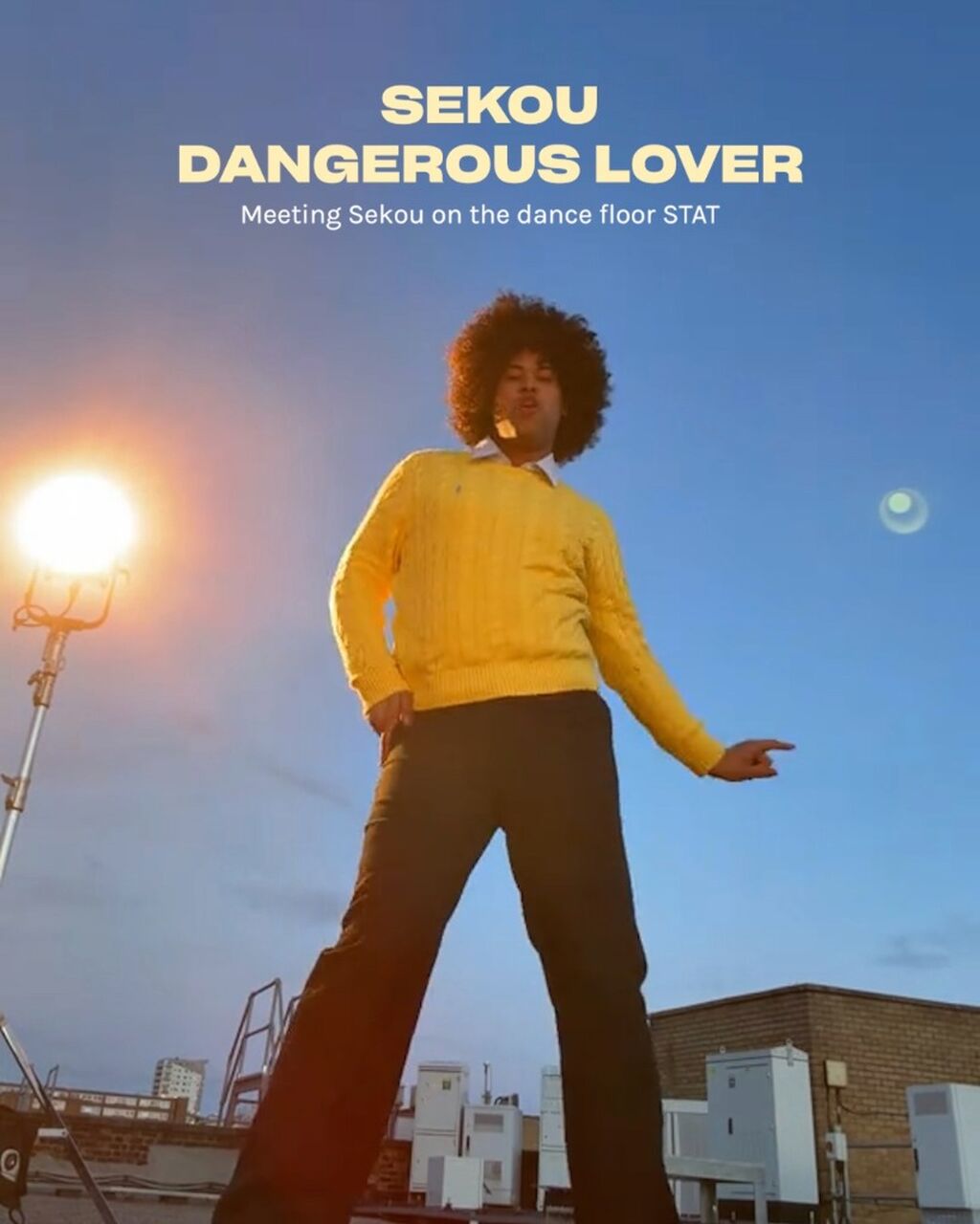 LISTEN TO SEKOU'S 'DANGEROUS LOVER' HERE