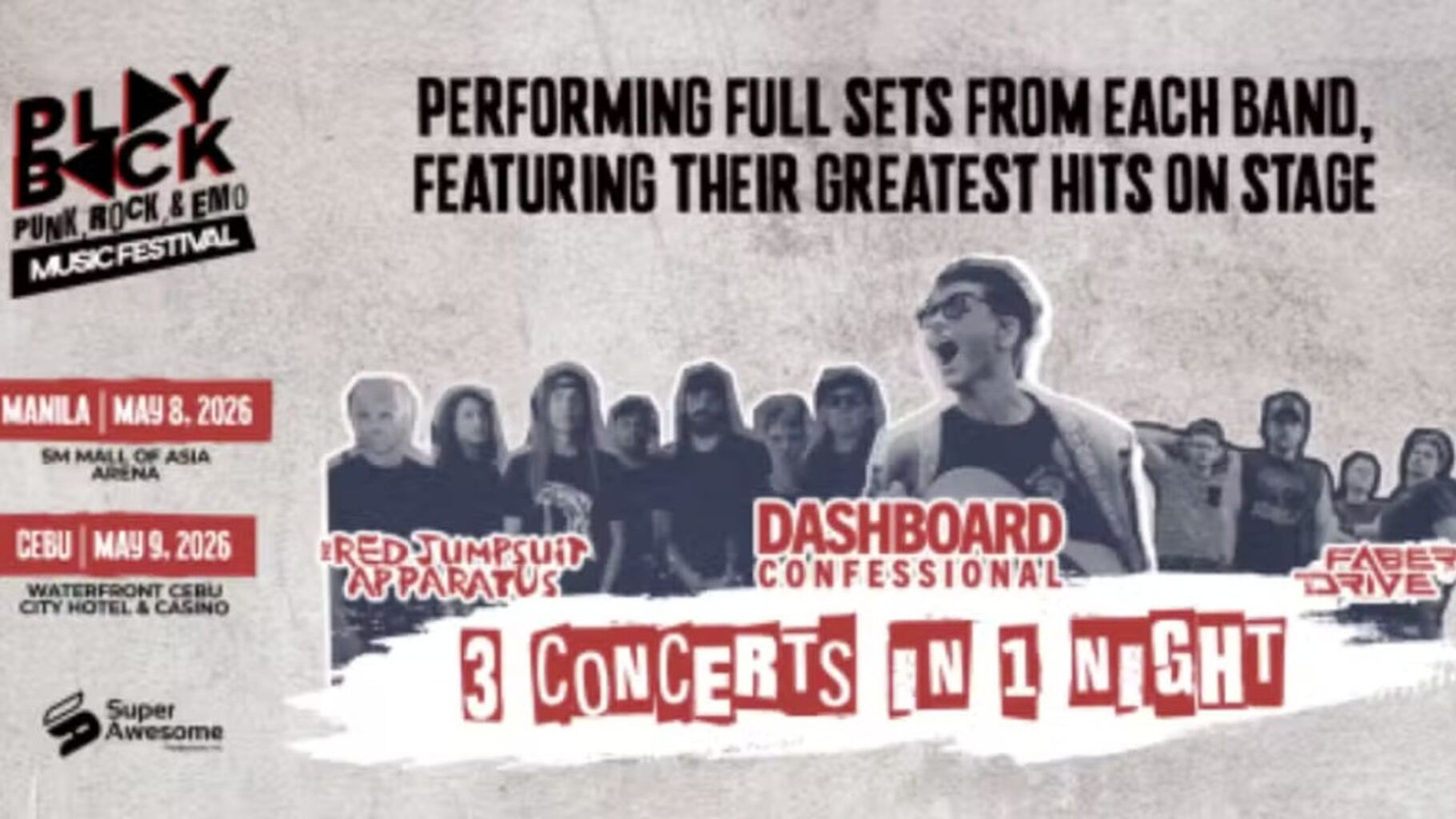 Volumes Up: 3 concerts in one night at the Playback Punk, Rock, and Emo Music Festival