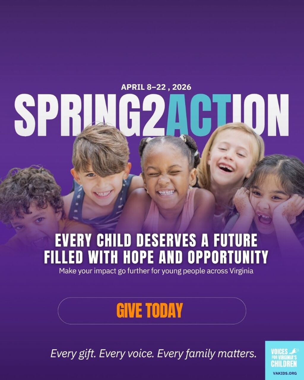 DOUBLE YOUR IMPACT: Spring2ACTion