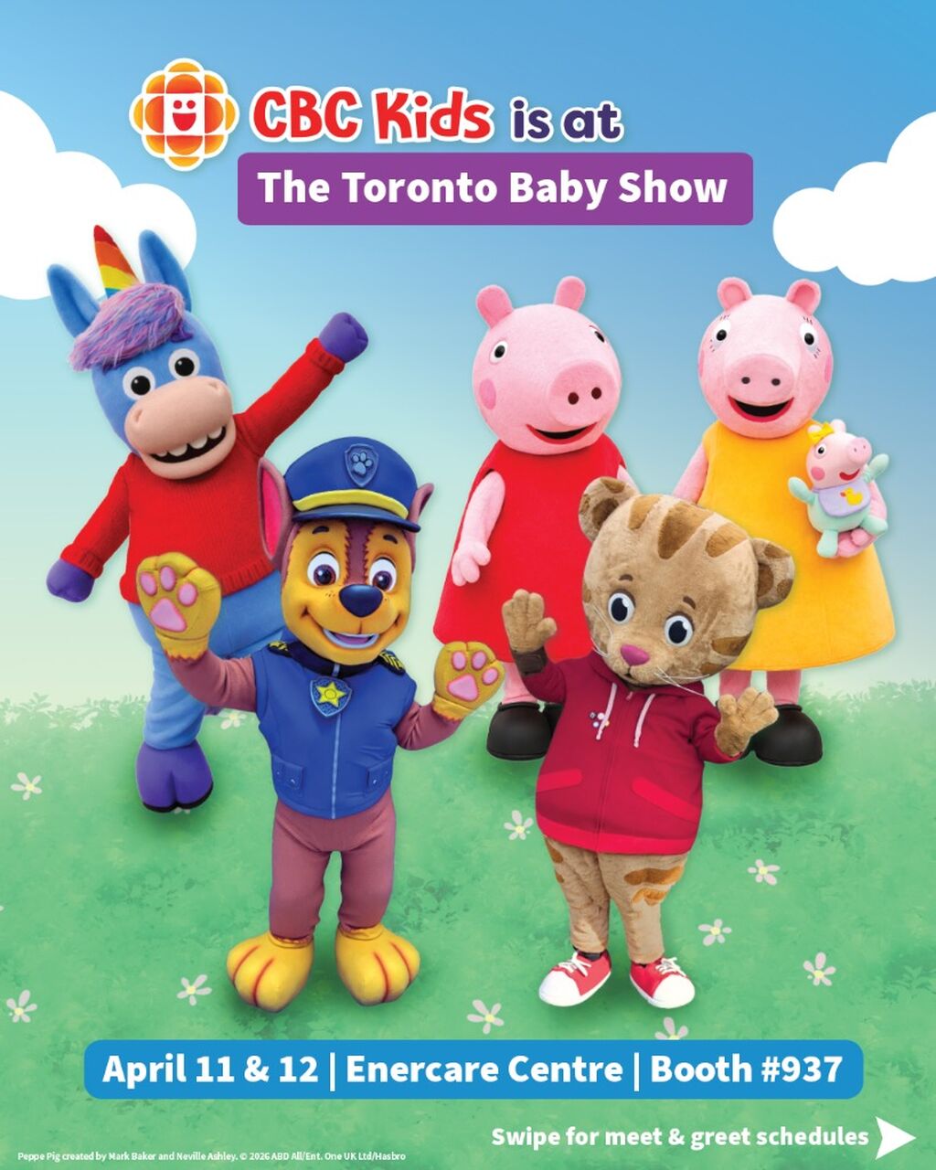 CBC Kids at The Baby Show in Toronto