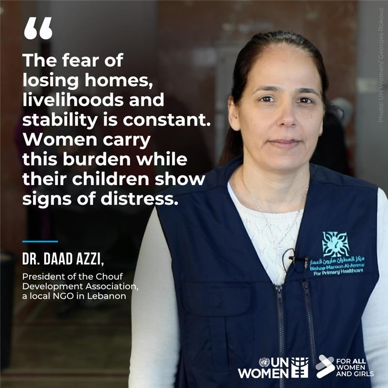 Women and Girls are holding families together while everything falls apart