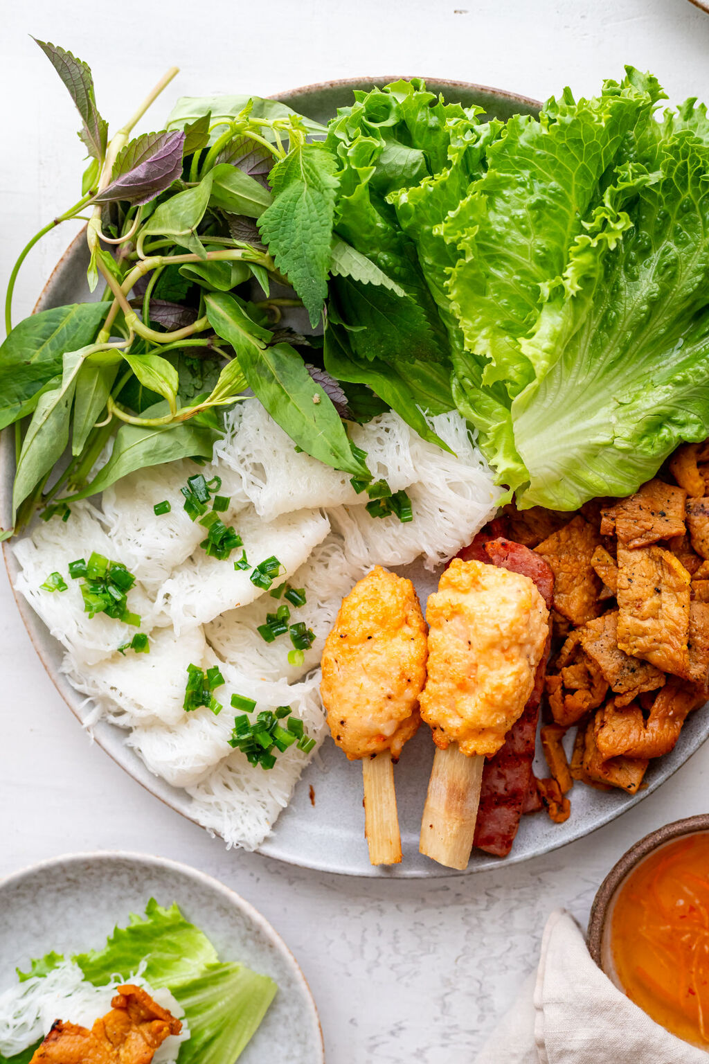 Banh Hoi Plate