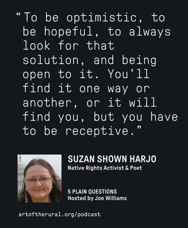 Listen: Suzan Shown Harjo