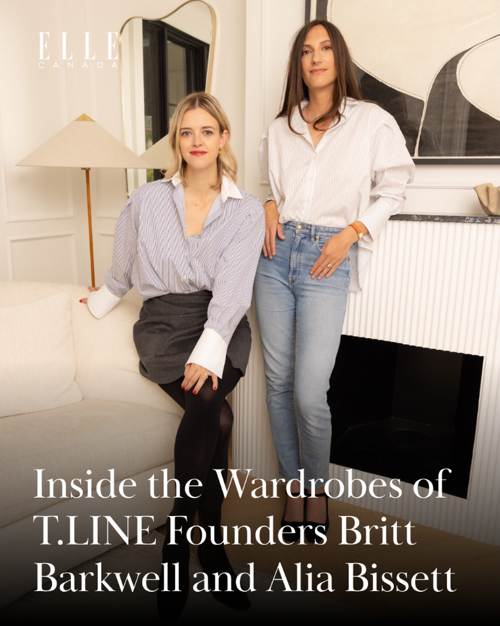 Inside the Wardrobes of T.LINE Founders Britt Barkwell and Alia Bissett
