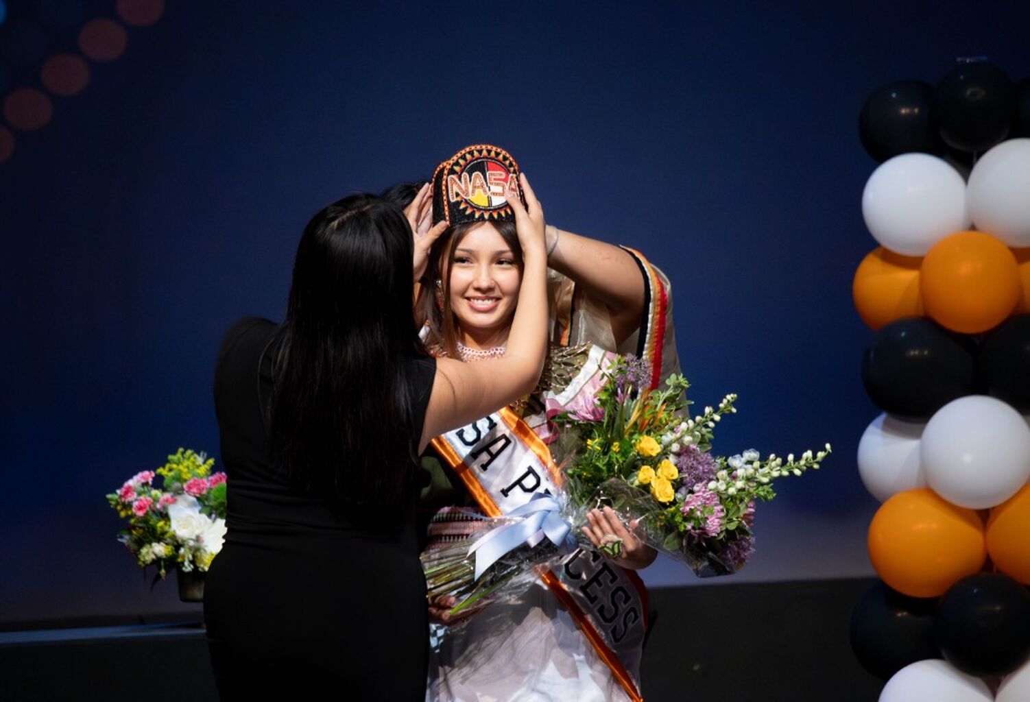 Gabrielle Nucosee crowned Miss Native American ECU