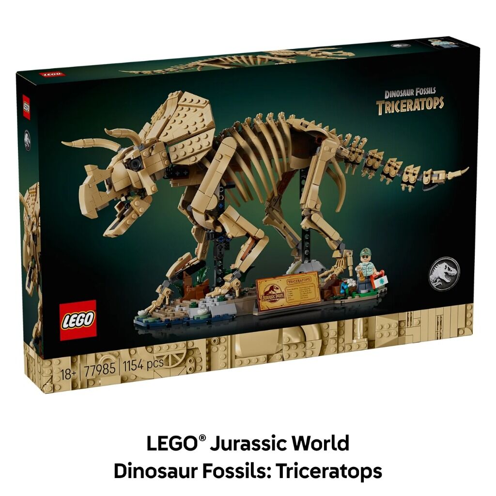 LEGO&reg; Jurassic World Dinosaur Fossils: Triceratops