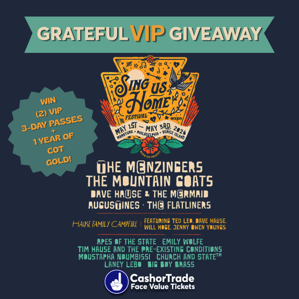 Win a CashorTrade & Sing Us Home Festival Prize Package!