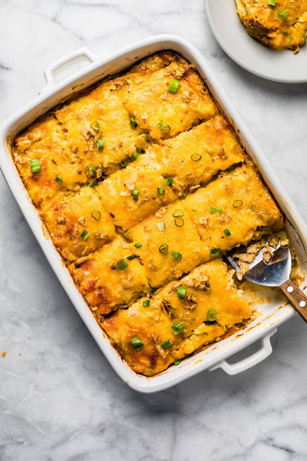 Potato Breakfast Casserole with Cottage Cheese - Cotter Crunch