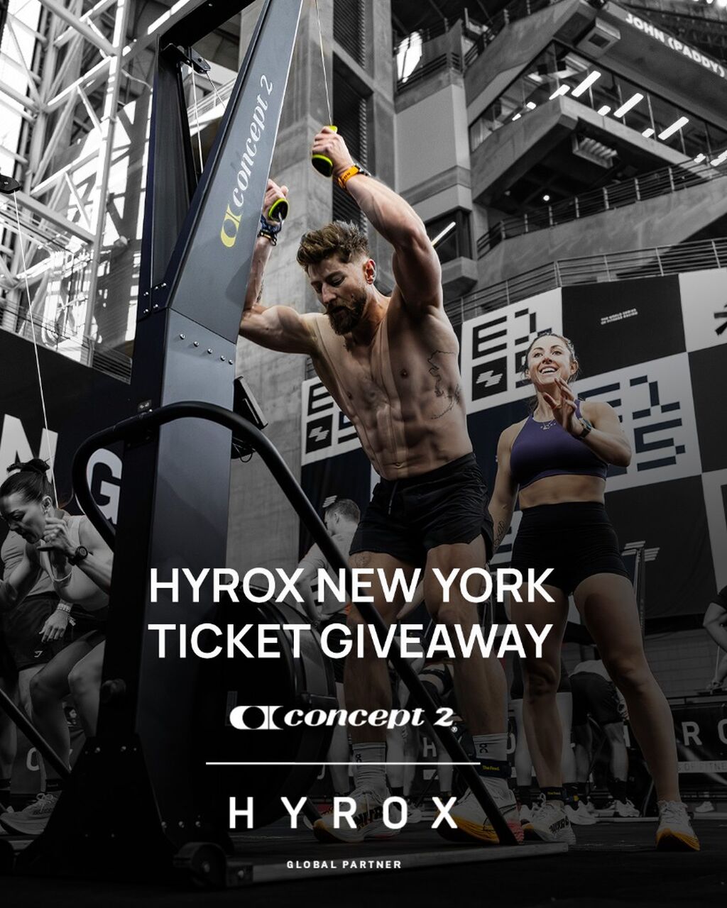 NYC HYROX Mixed Doubles Giveaway