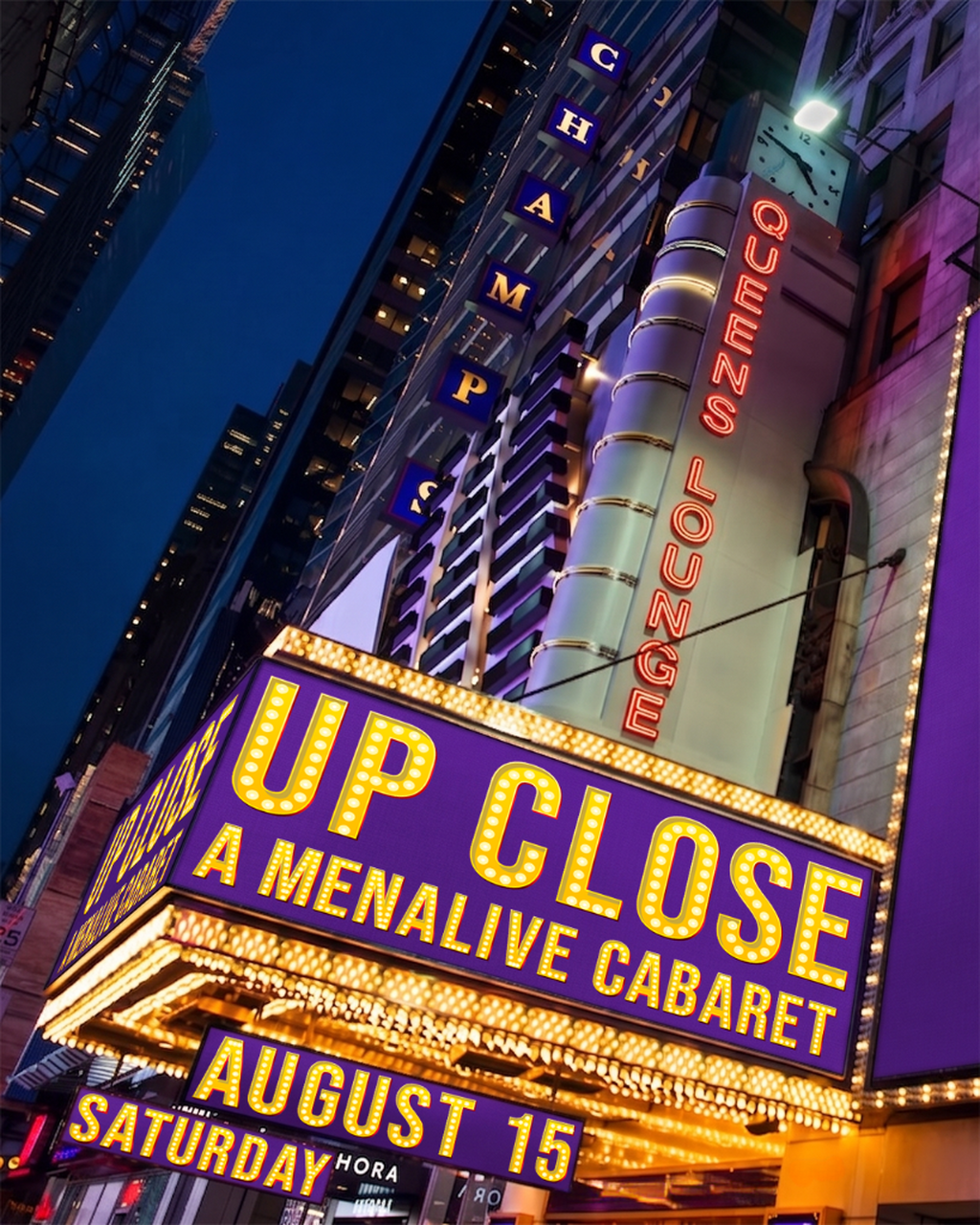 Up Close - A MenAlive Cabaret