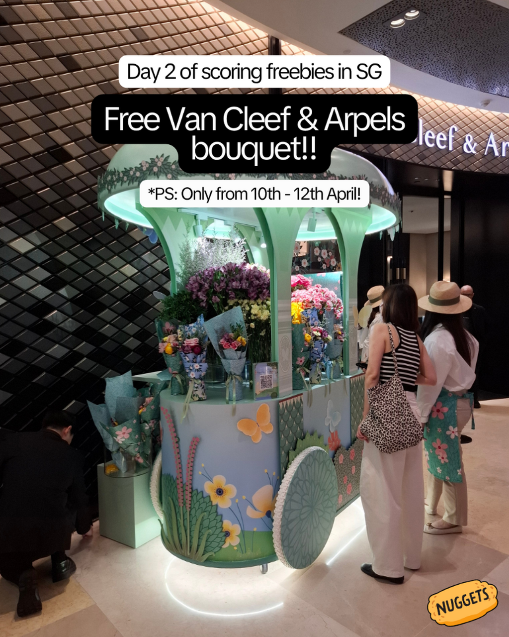 Free Van Cleef & Arpels bouquet