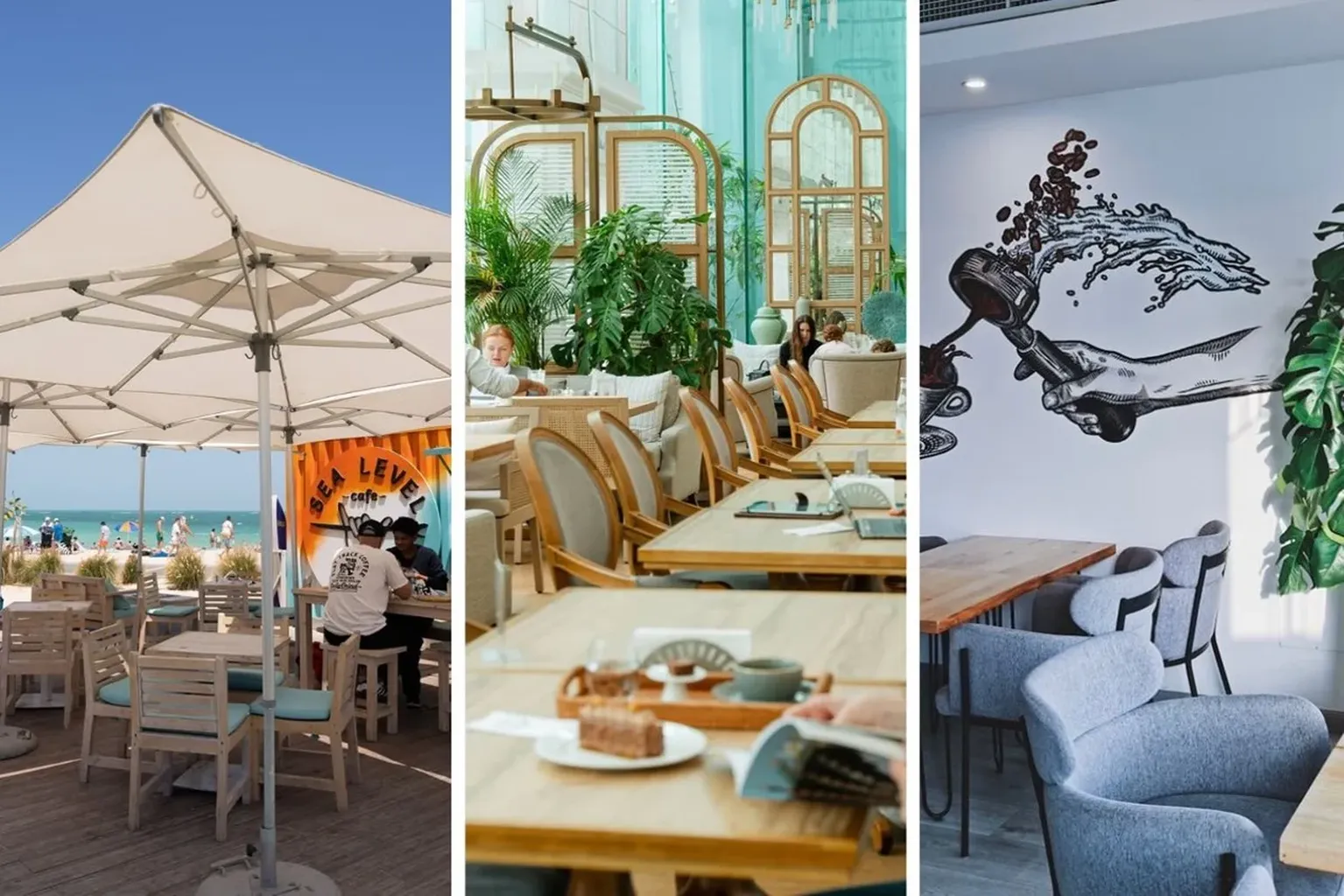10+ cafes near Kite beach to explore in Dubai