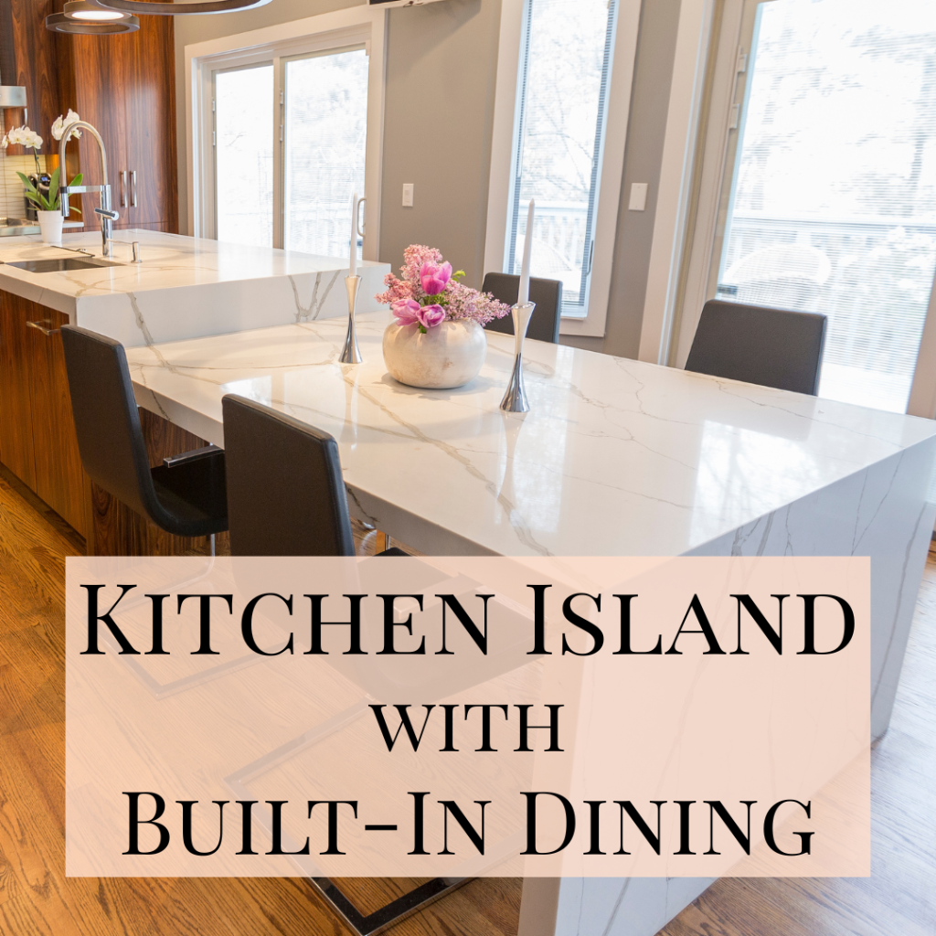 Kitchen With Built-In Dining