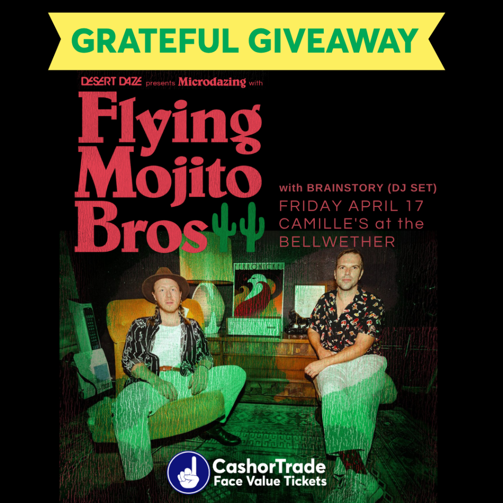 Win Tickets to The Flying Mojito Brothers at Camille's at The Bellwether in Los Angeles!