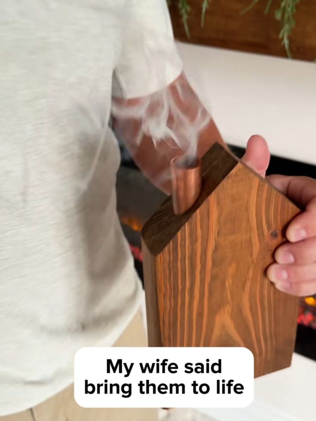 Smoking Wood Houses