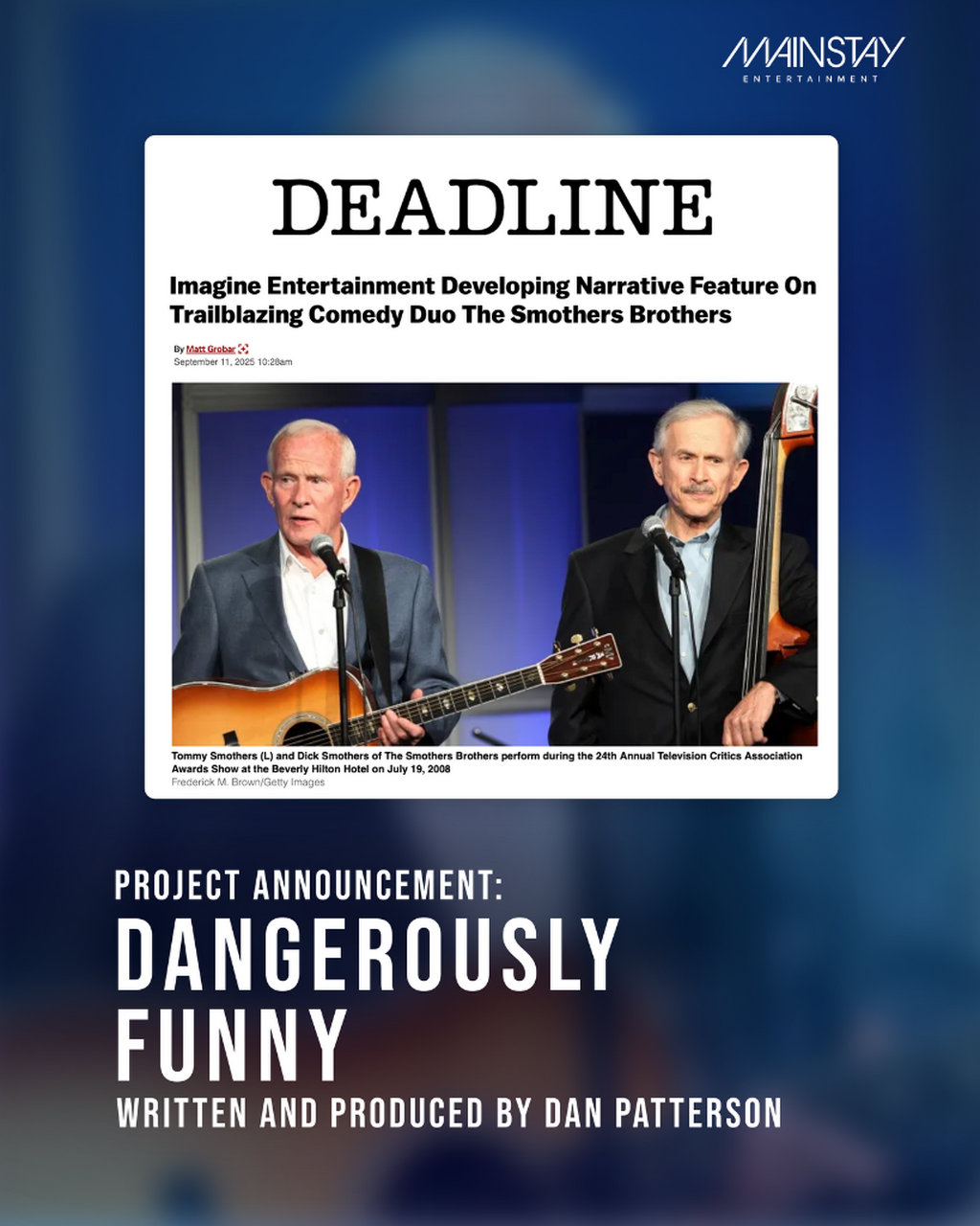 DEADLINE: Dangerously Funny