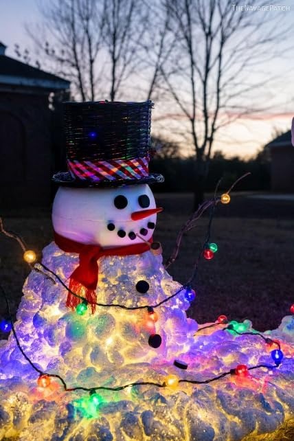 Melting Light-Up Snowman