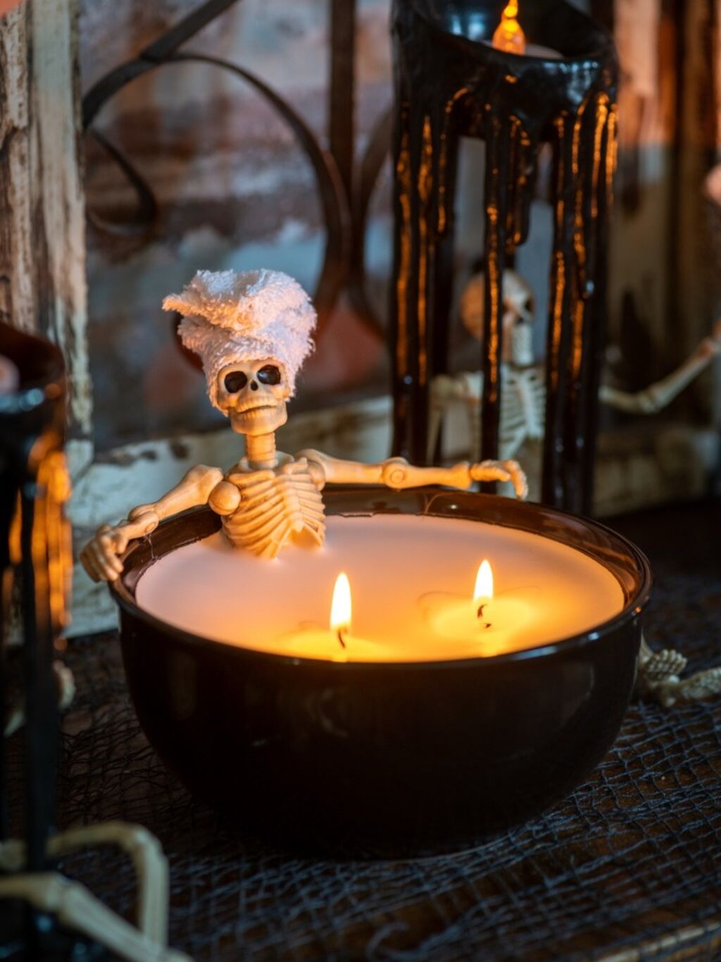 DIY Halloween Candle