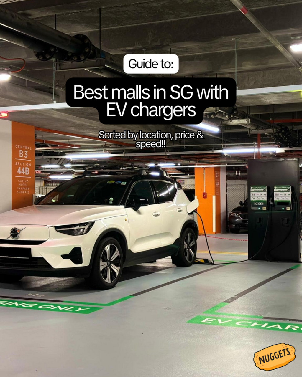 Best malls in SG with EV chargers