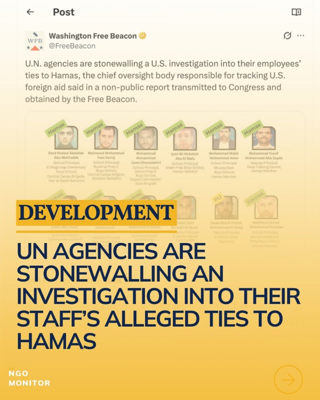 Puppet Regime: Hamas' Coercive Grip on Aid and NGO Operations in Gaza